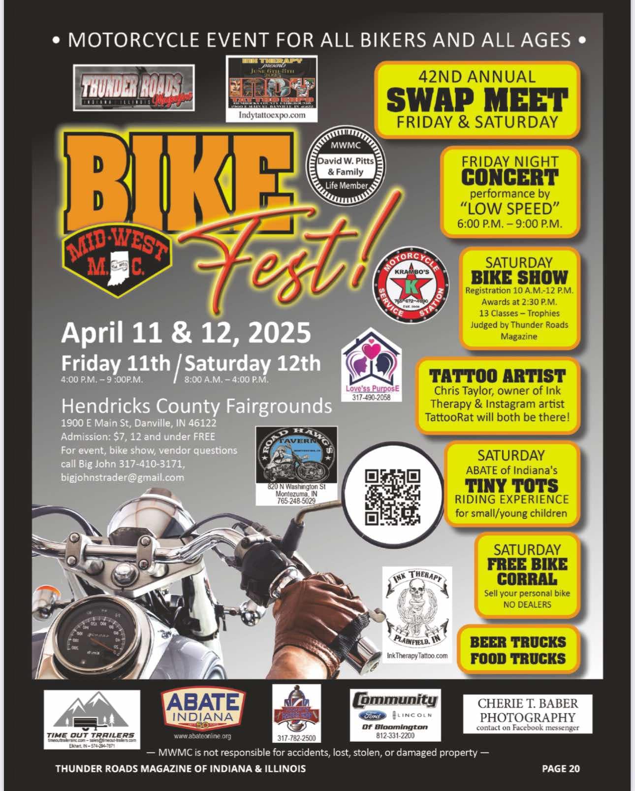 Motorcycle Rides & Events in Indiana (Indianapolis, Indy & all cities ...