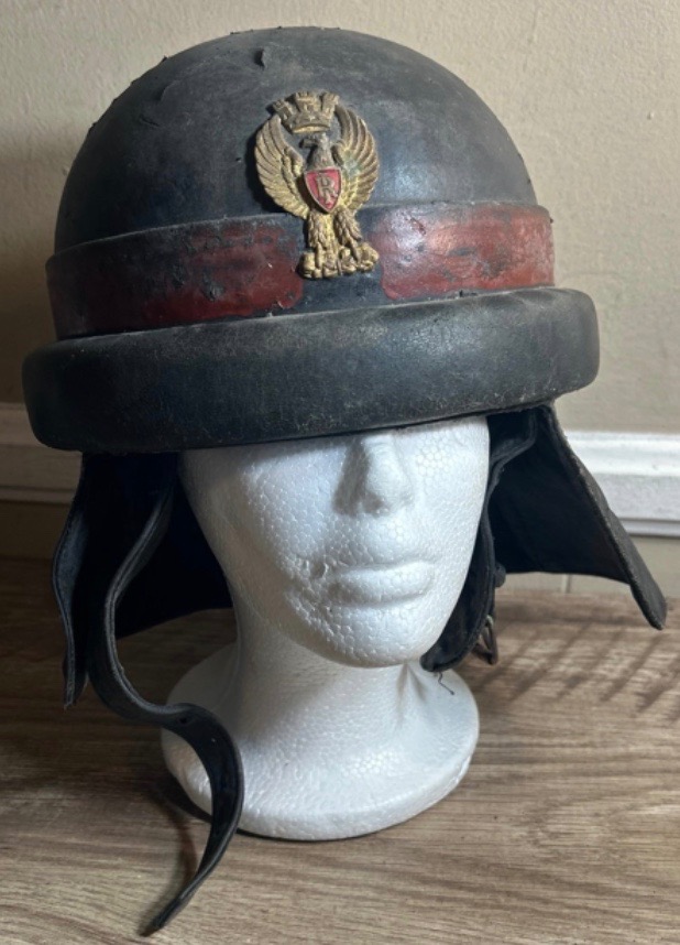 german tanker motorcycle helmet Glossy Red – DOT Certified Head Wrap And Cloth Draw String Bag Included ww2 motorcycle helmet | |