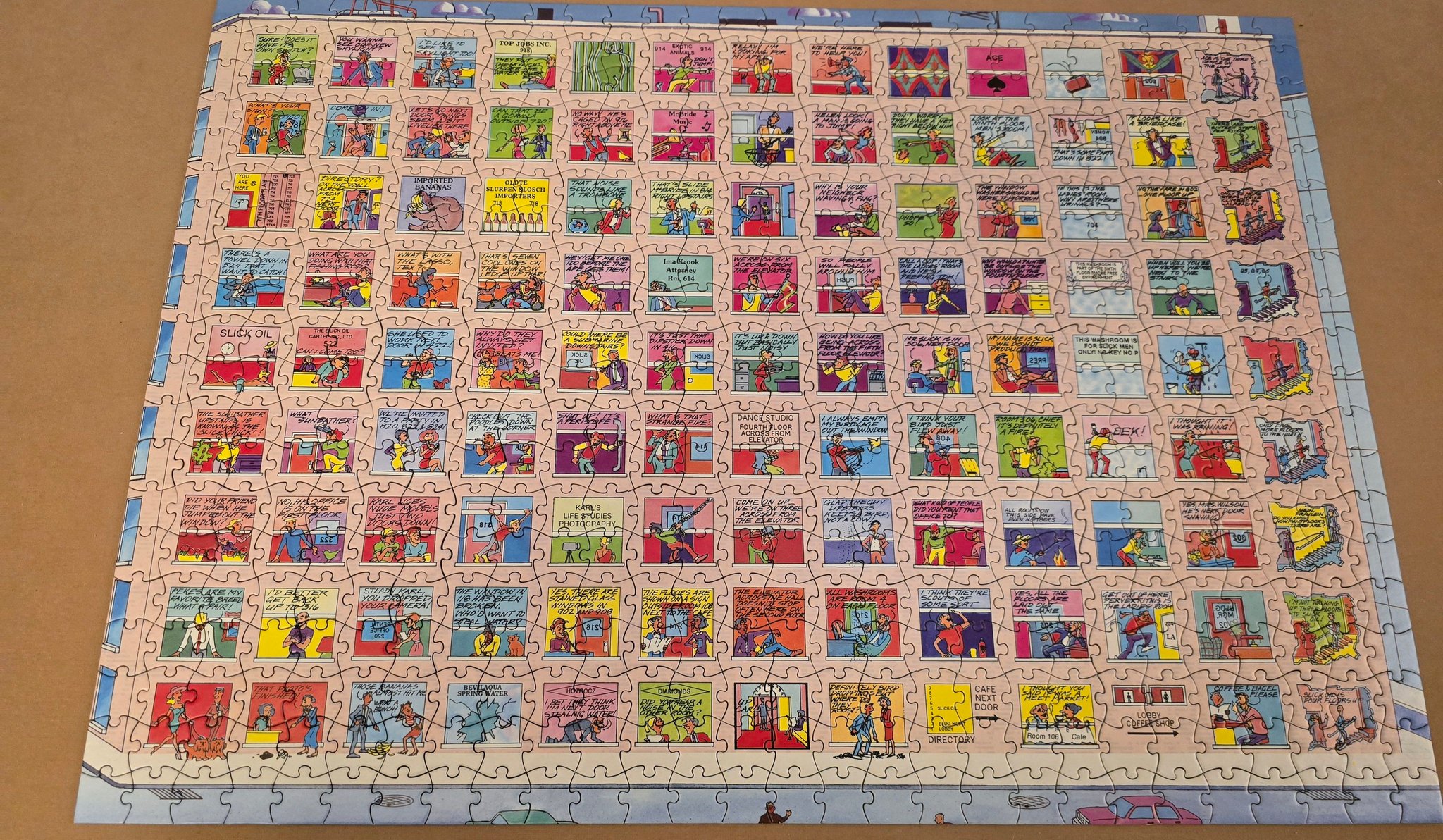 assembling the talking jigsaw puzzle
