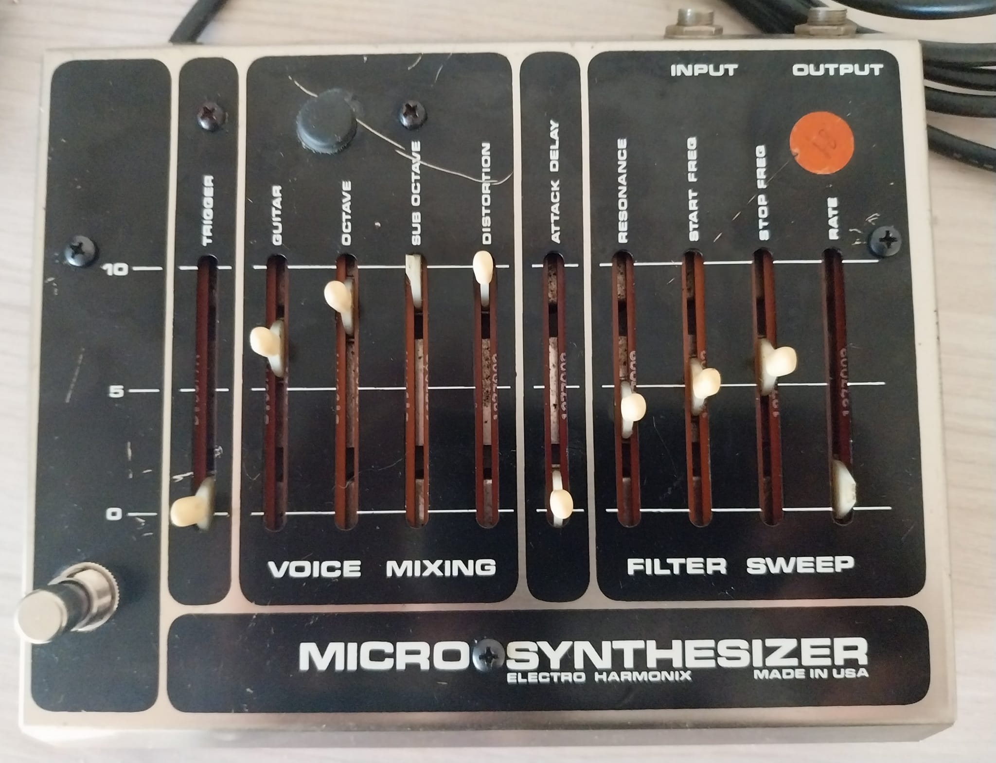 1978/79 Electro-Harmonix Micro Synthesizer V1 pedal