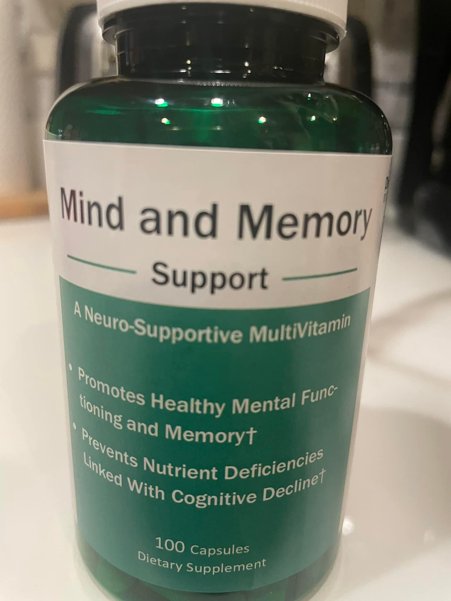 kelly dorfman l carnitine Alzheimer's organization mind and memory support supplement improves behavior 8194345337082 L-Glutathione Power 50g Pwd Format:180 Cápsulas Veganas