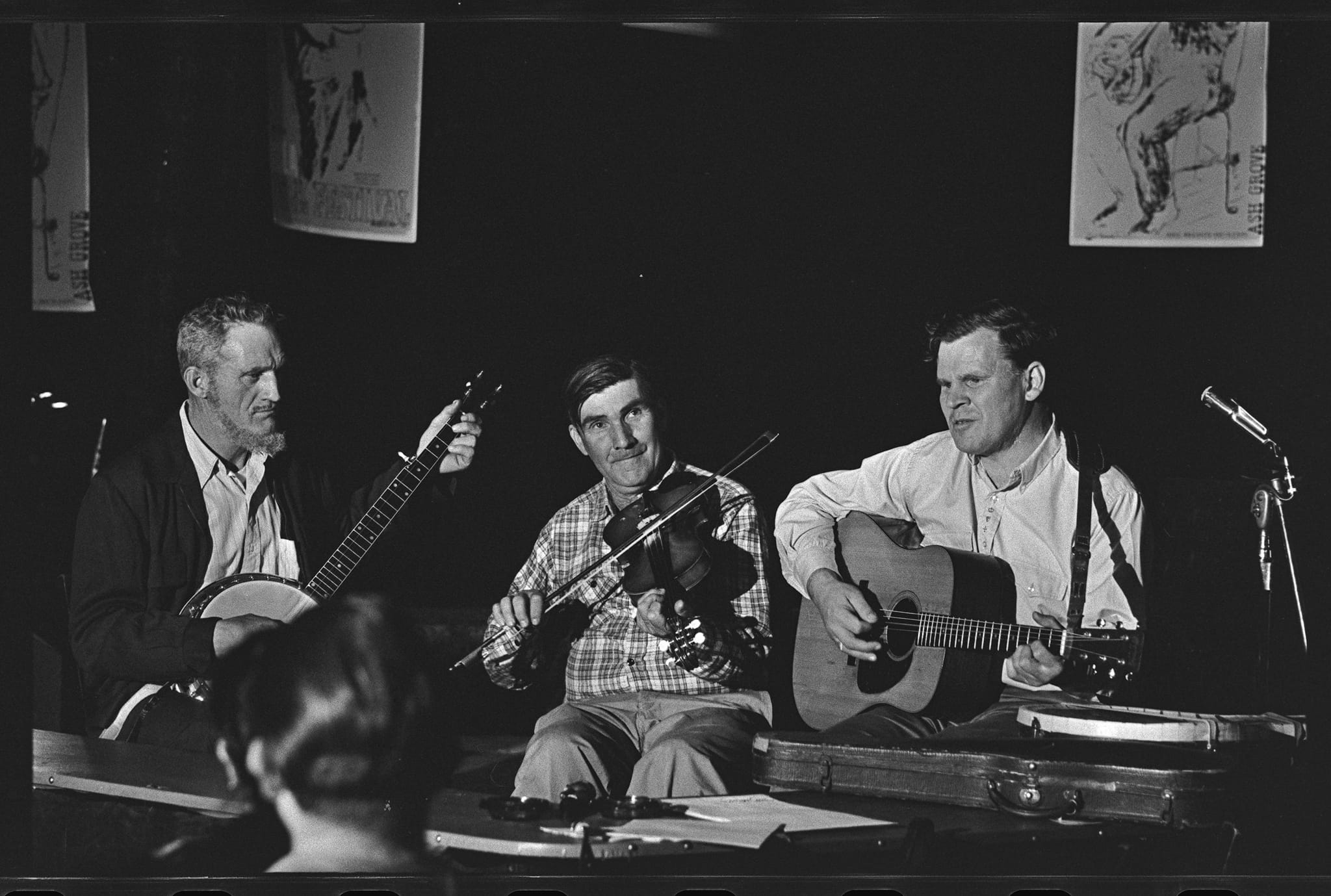 Bill Monroe and Doc Watson