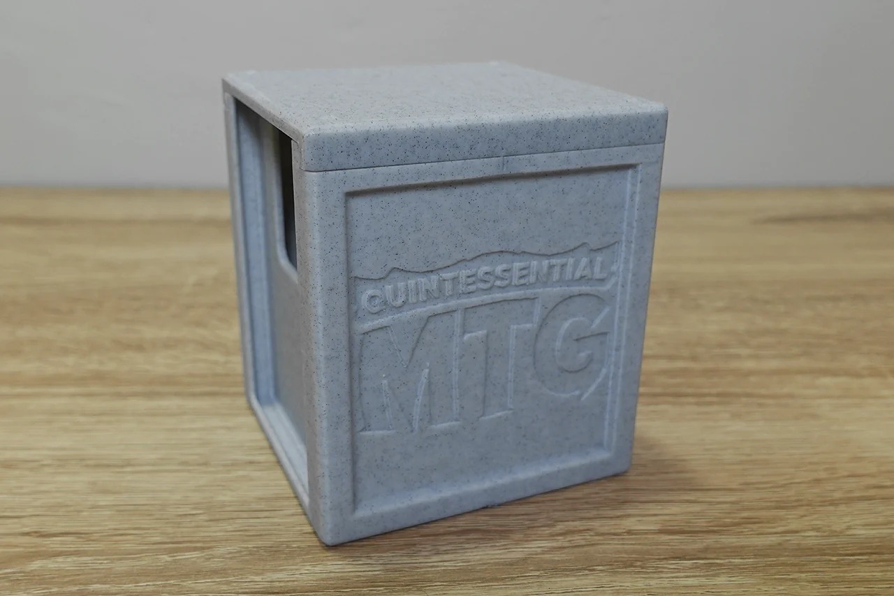 Quiver Time Étui de Transport pour Cartes Quiver Noir - Boîte de Rangement pour Jeux de Cartes TCG, Support pour Cartes à Échanger, Sac MTG Étui pour Cartes à Jouer (+poignet et