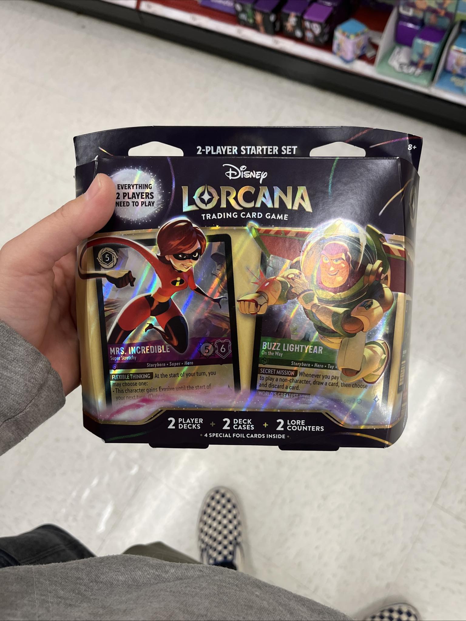 lorcana set 8 starter decks Ravensburger Disney TCG: Shimmering Skies - Amethyst & Ruby Single-Player Deck | Engaging Gameplay | Over 200 Original Disney Artworks To play Disney Lorcana TCG lorcana best starter decks What's