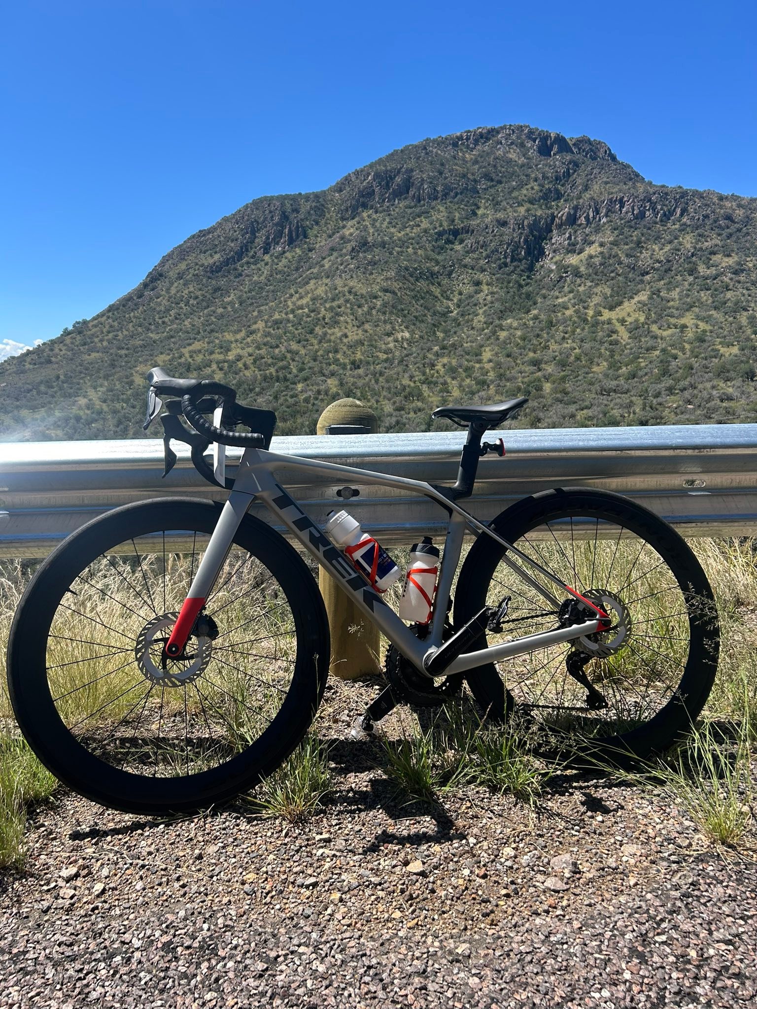 Completed 74 miles on Trek bicycle