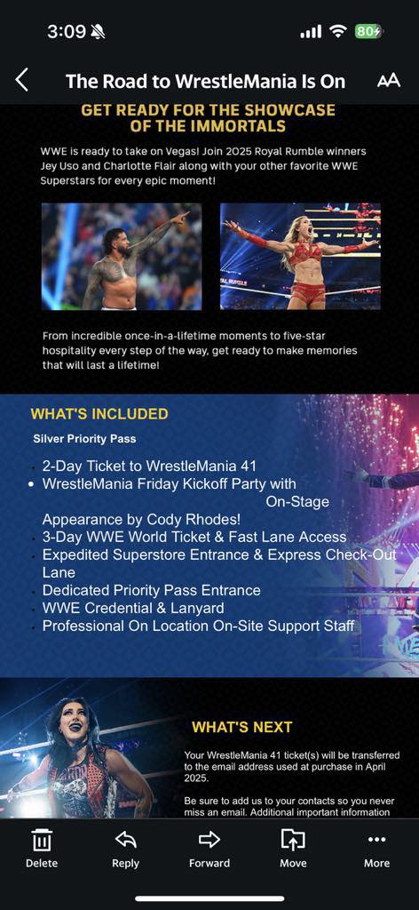 MANIA CLUB | I am set to attend WrestleMania for the fifth consecutive ...