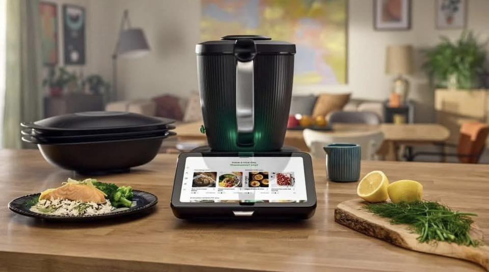 Deviatore Di Vapore Per Bimby TM7 – Deflettore In Plastica PP Resistente Al Calore 200°C, Per Cottura A Vapore Uniforme Di Riso, Verdure E Pesce, Lavabile In Lavastoviglie