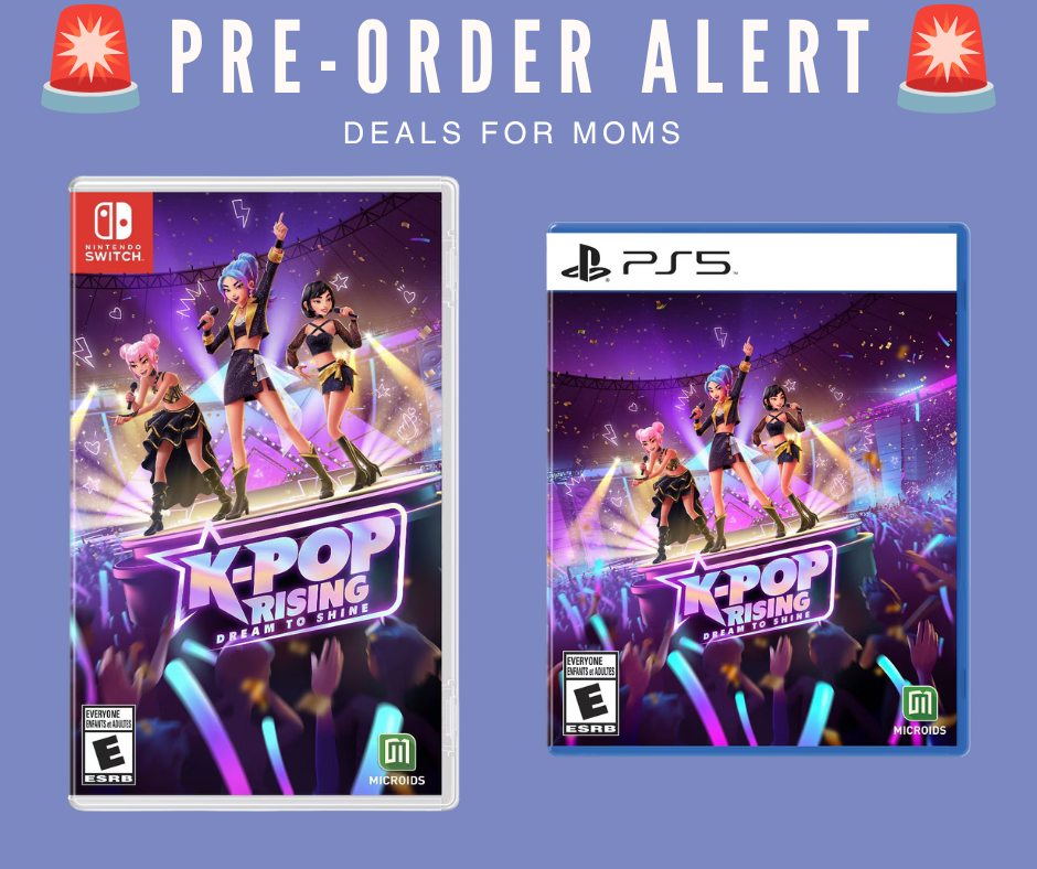 K-Pop Rising: Dream to Shine pre-order deals for Nintendo Switch, PS5
