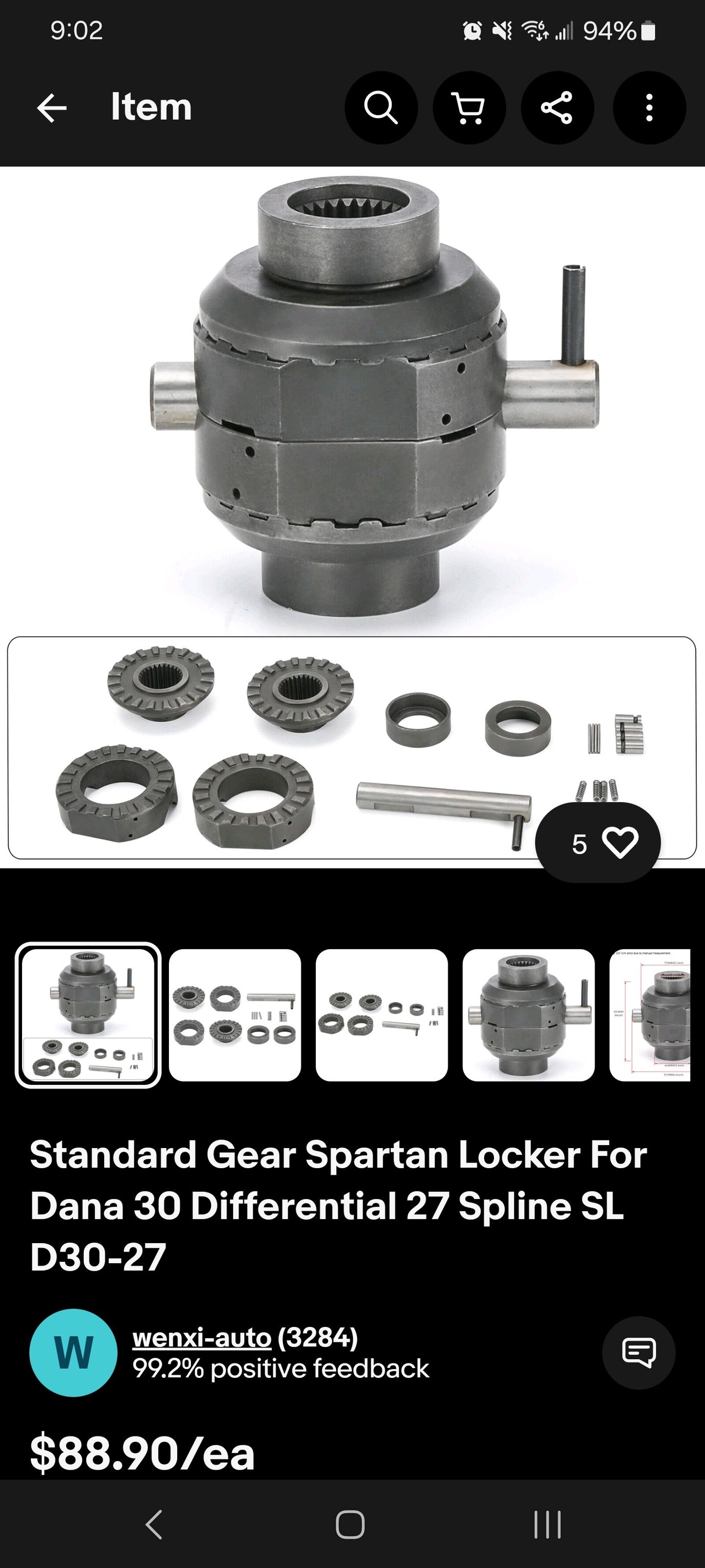 Are cheap Spartan lockers on Ebay authentic and reliable for Jeep