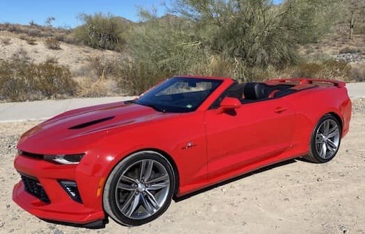 2017 Camaro 50th anniversary edition convertible