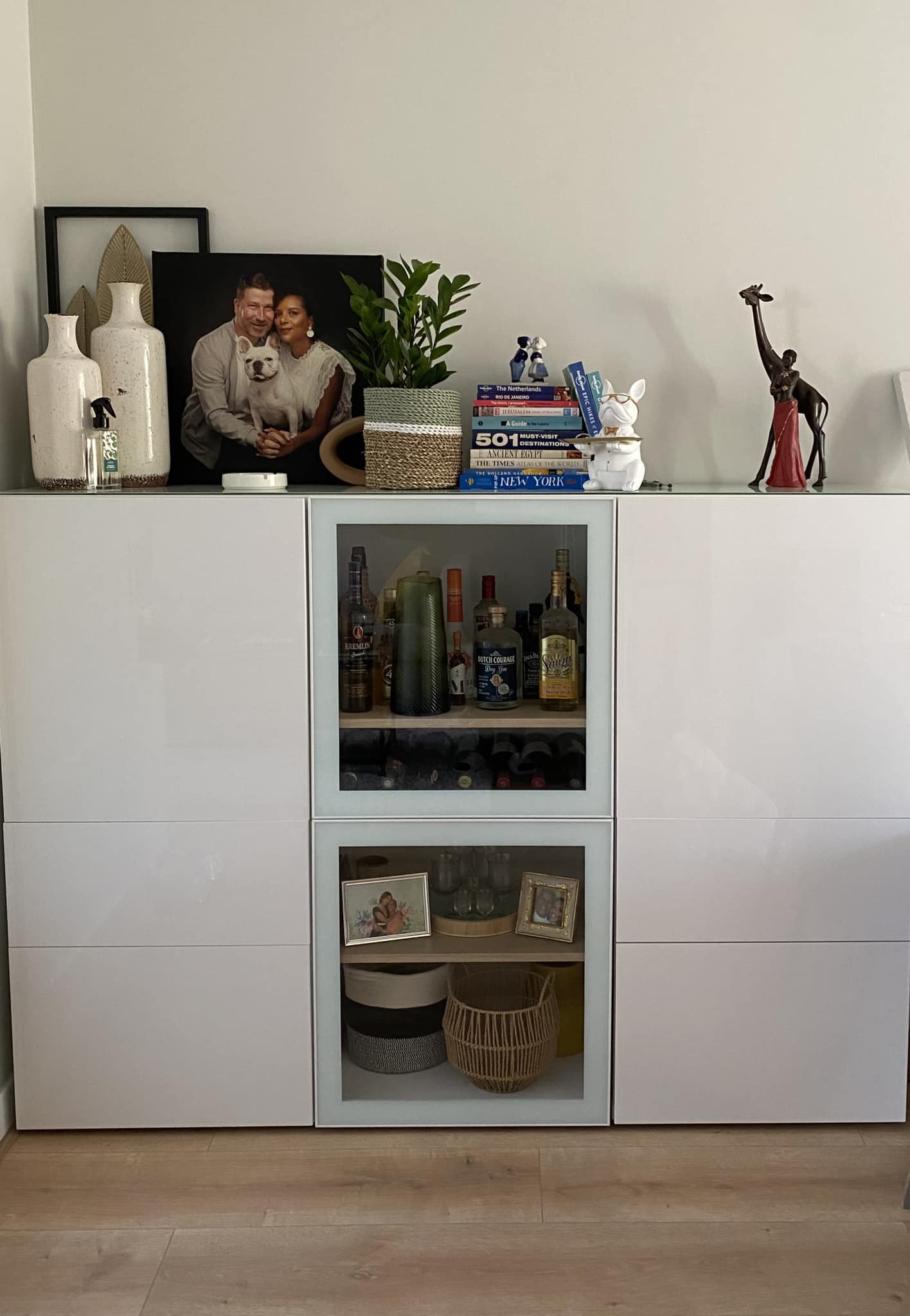 boho fensterdeko Standspiegel antik