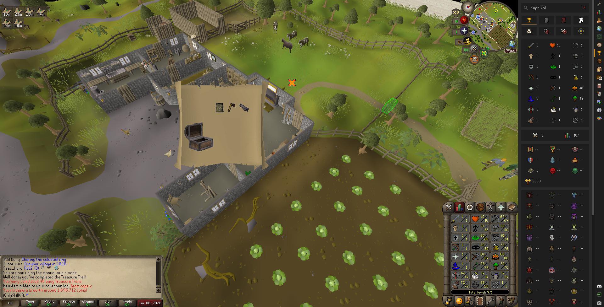 OSRS Community | Clog hunting on the skiller | Facebook