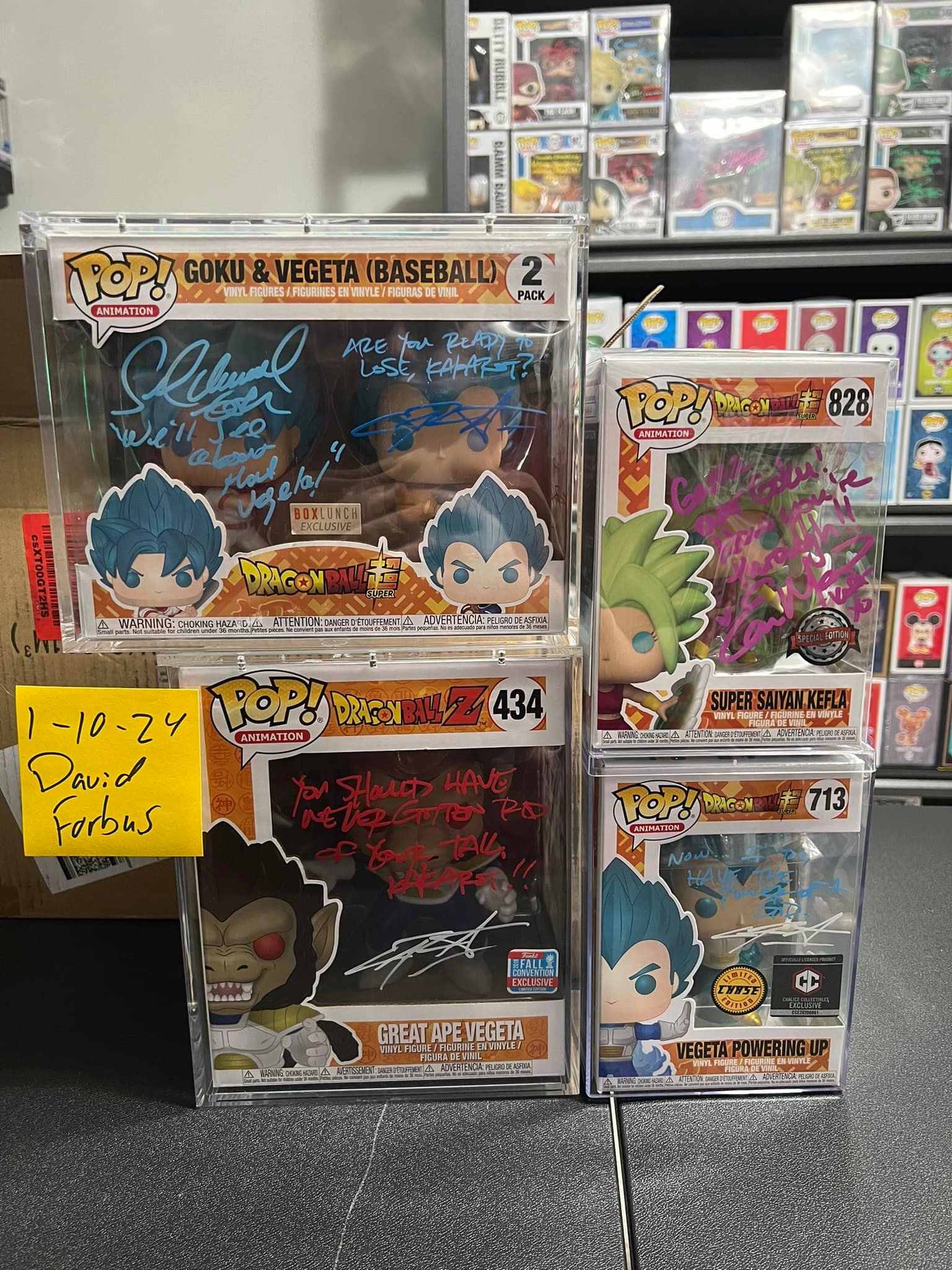 What Vegeta pop would be good value for Brian Drummond sign ? display picture 1