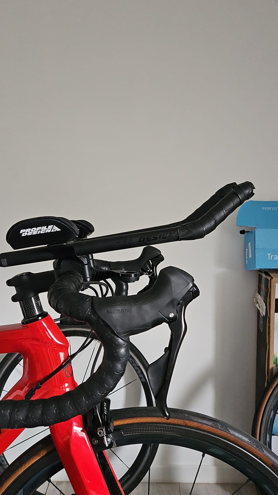 Protection De Cadre Vélo En Néoprène – Anti-Choc Et Anti-Rayures – Rouge, 21 X 10 Cm
