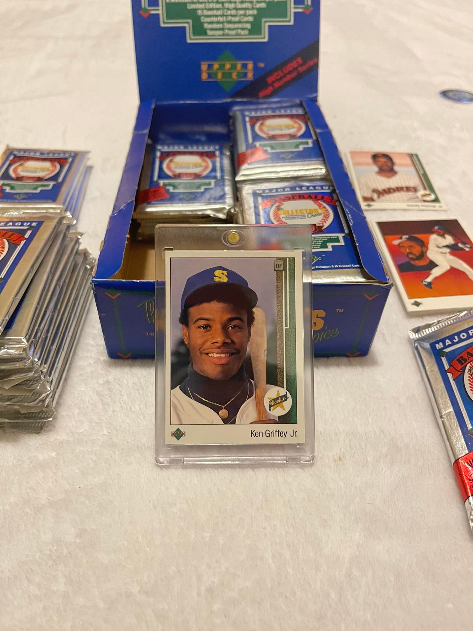 1989 rare baseball cards 1989 TOPPS BIG BASEBALL CARD SET - SERIES 1