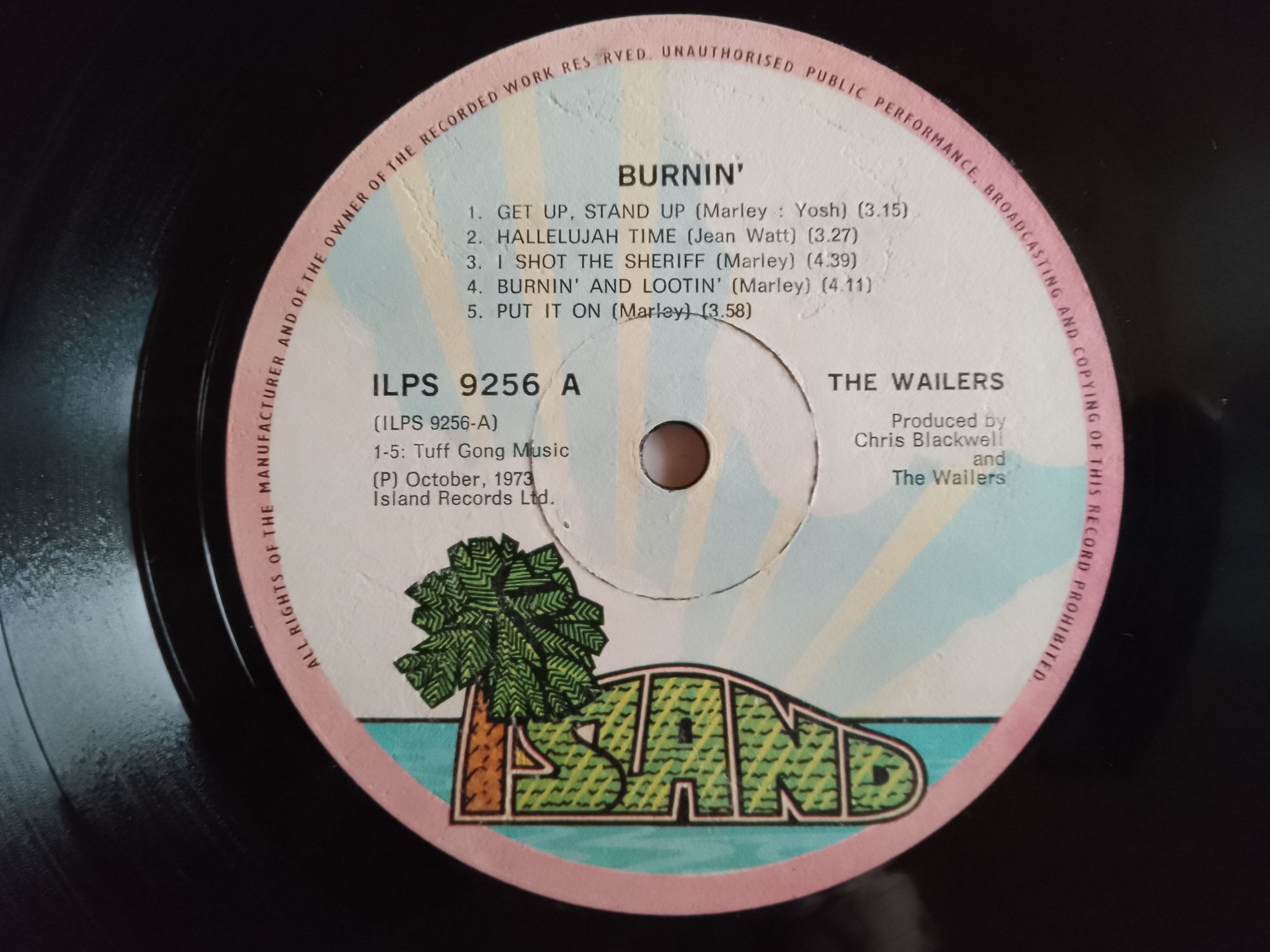 The Wailers-Burnin