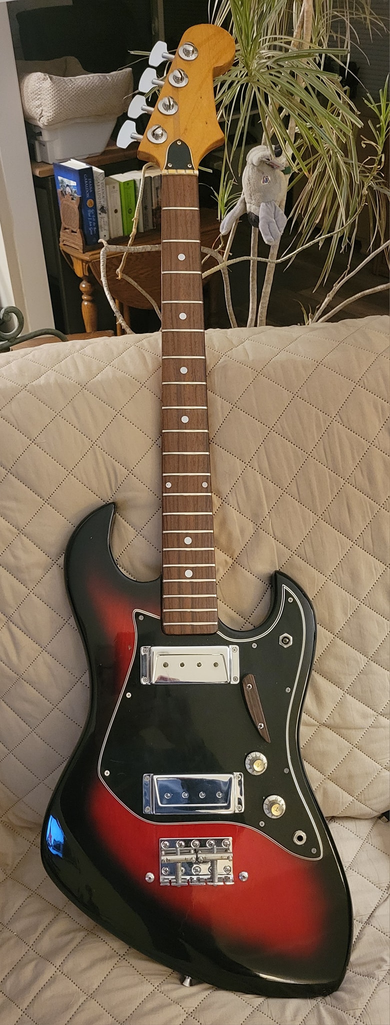 Restored 1972 Aria Diamond EJ230 bass guitar