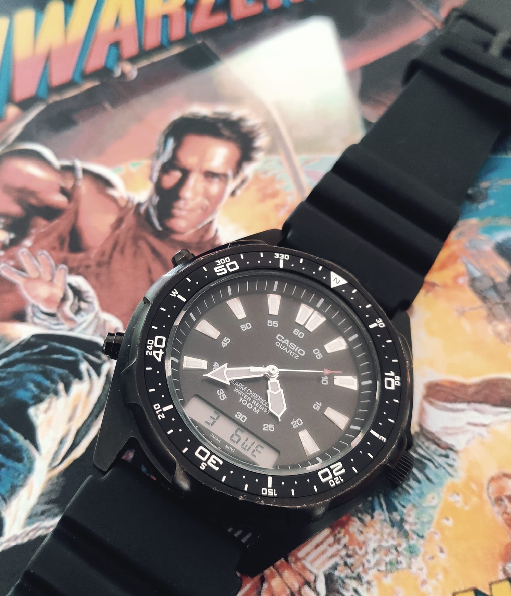 カシオ AMW 31 アナデジ 【公式通販】