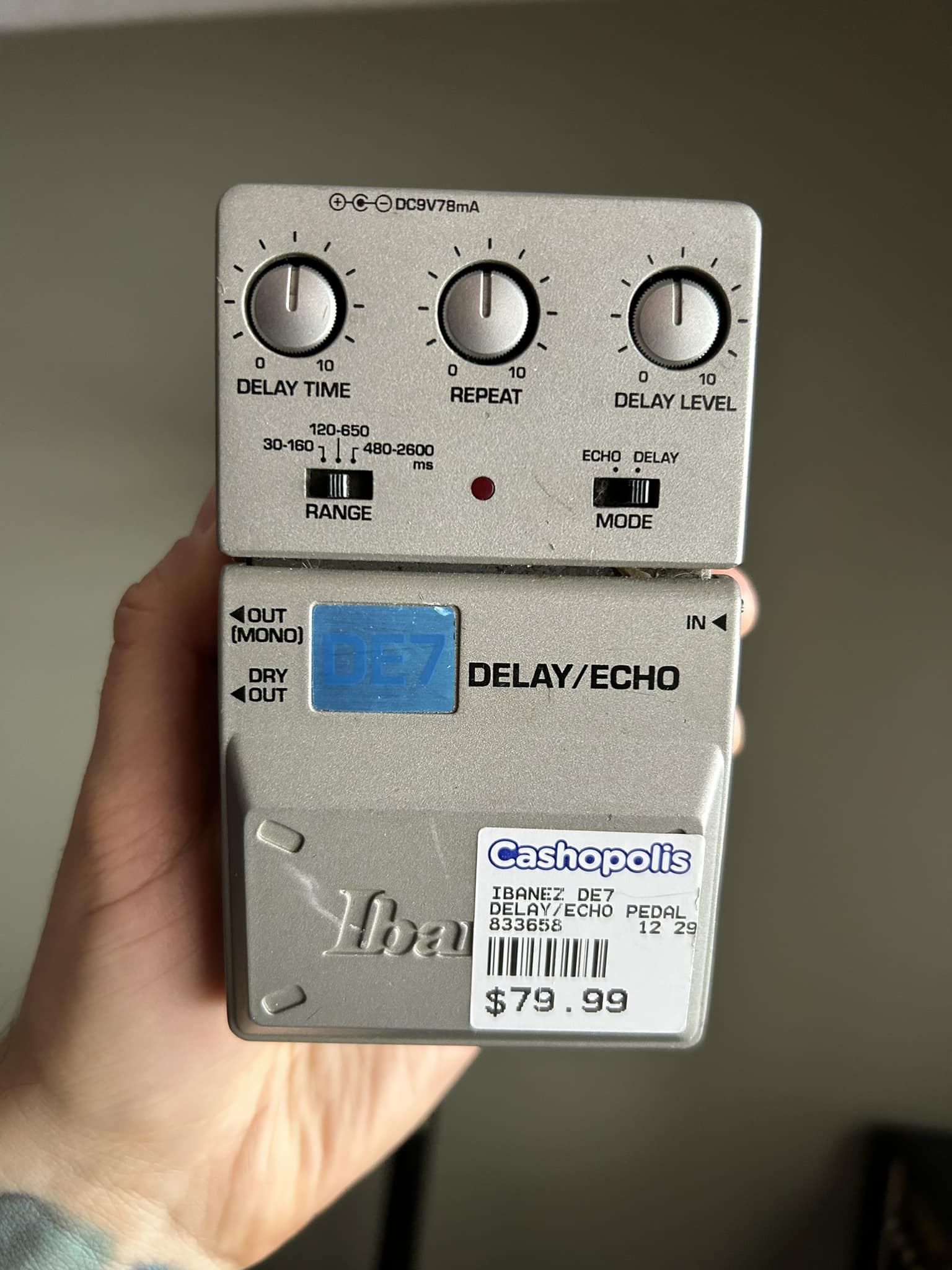 Ibanez de7 pedal opinions?