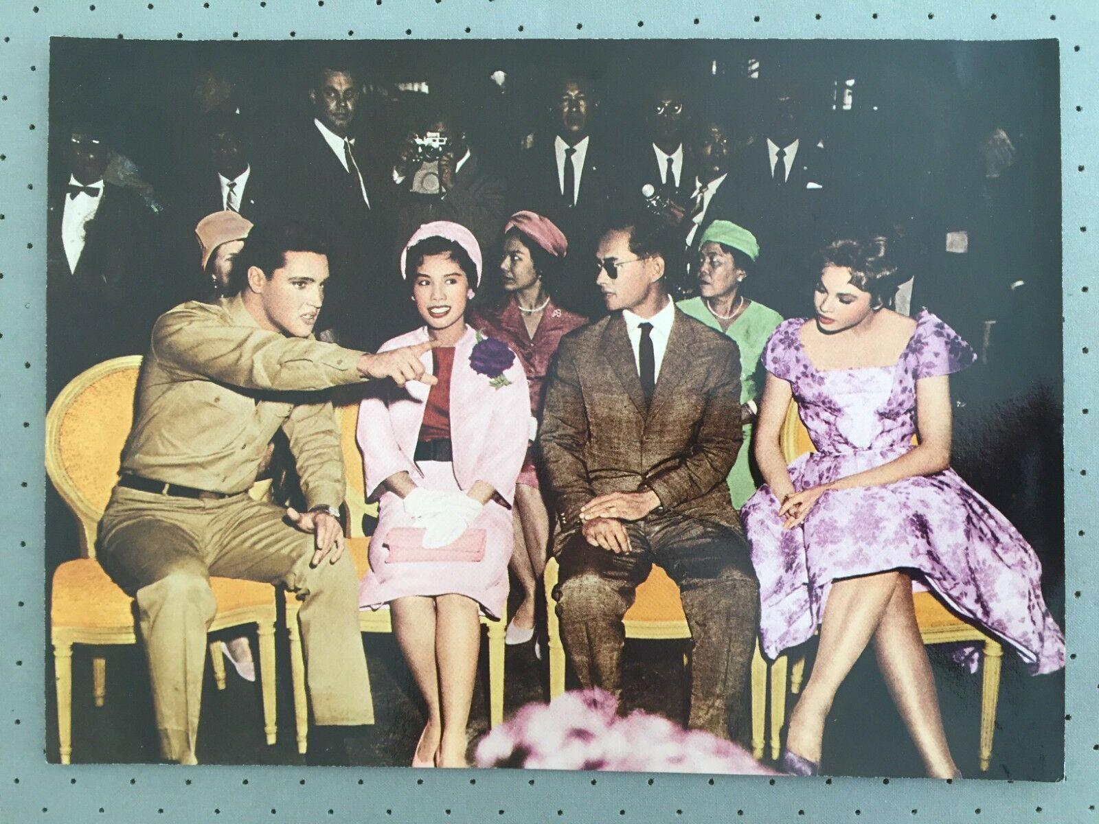 King of Thailand meets Elvis Presley in 1960 | Hollywood, CA