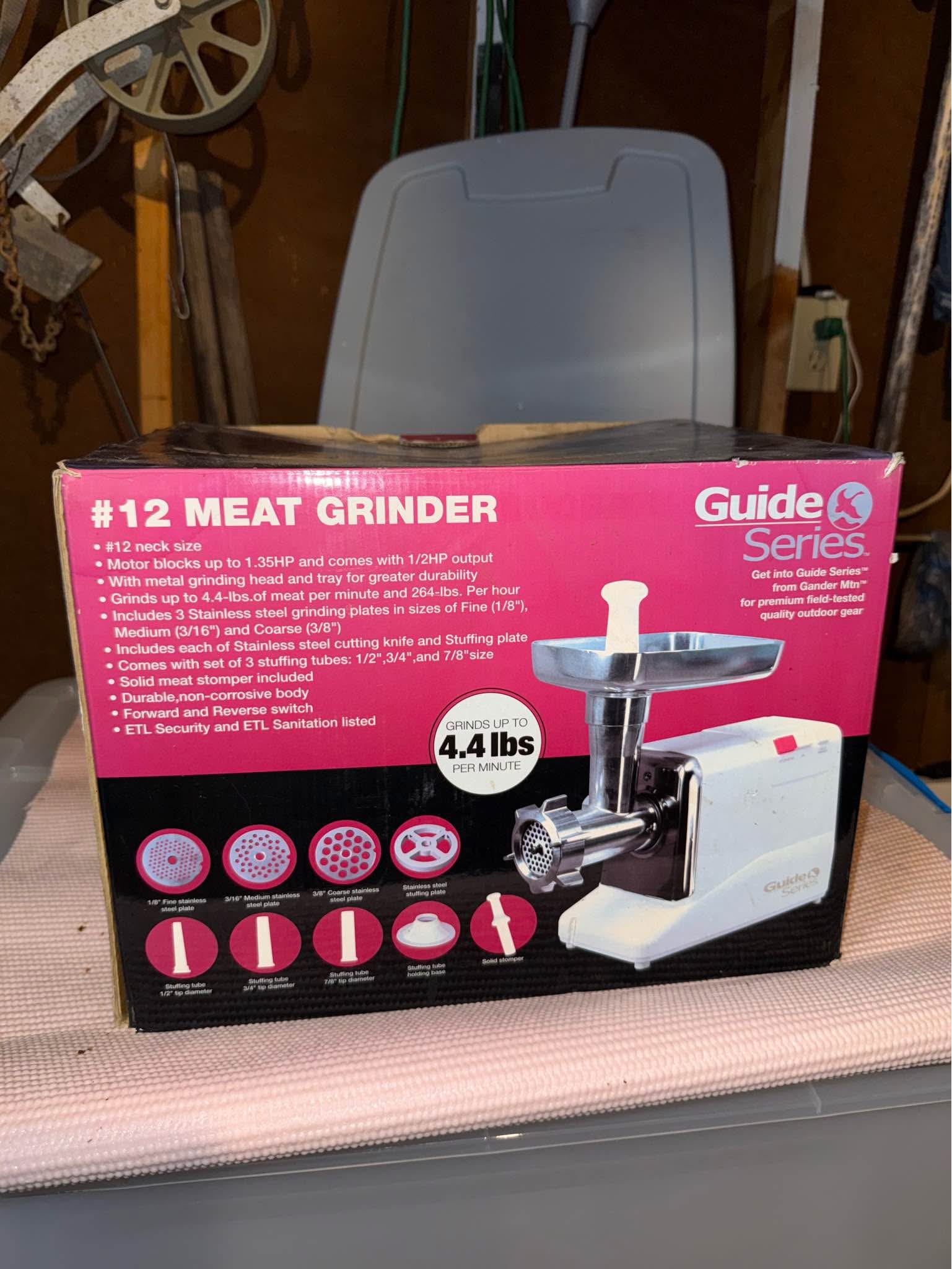 Electric Meat Grinder, Heavy Duty 3000W Max Meat Mincer for Home Use