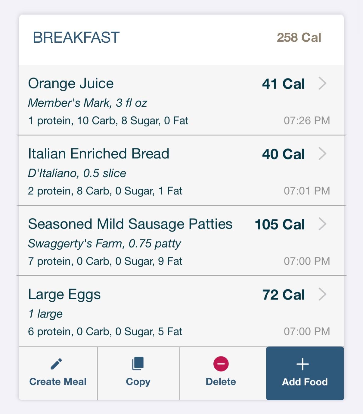 What type of meal plan should be used with reta?