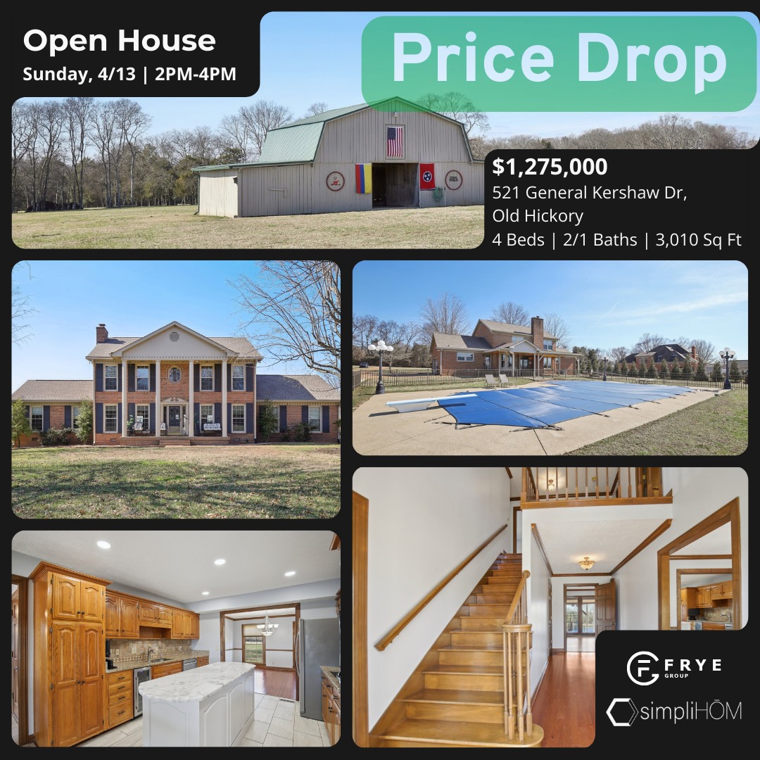 OPEN HOUSE! - Saturday 4/13 2-4pm **4 BDRM House, Pool, 5 Acres