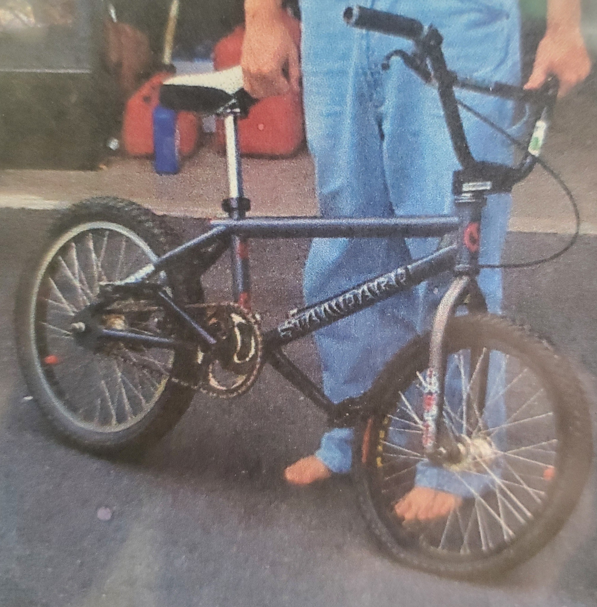 Vintage BMX bikes from the past