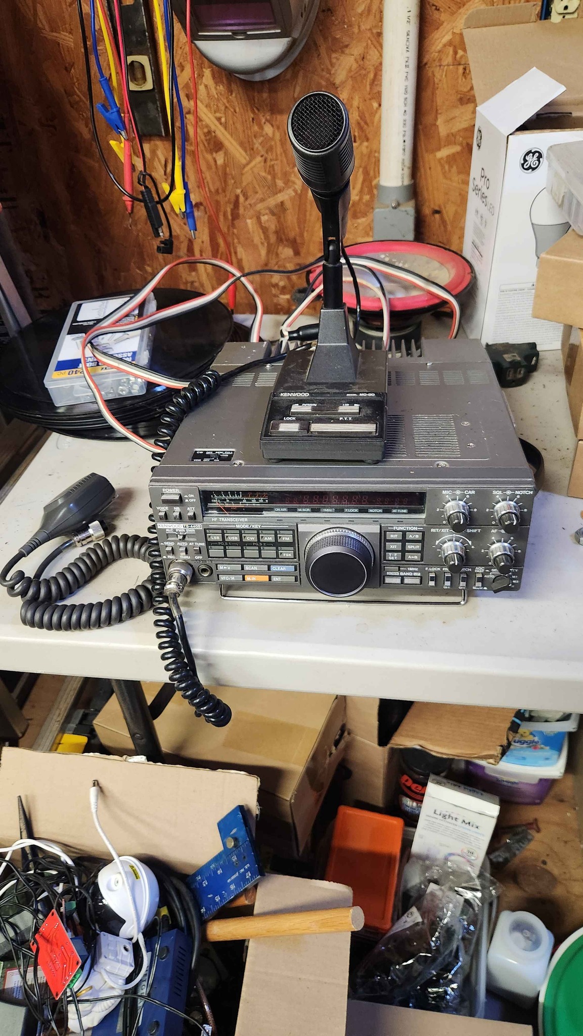 KENWOOD TS-440S ゼネカバー送受100W Yahoo!オークション - ケンウッド