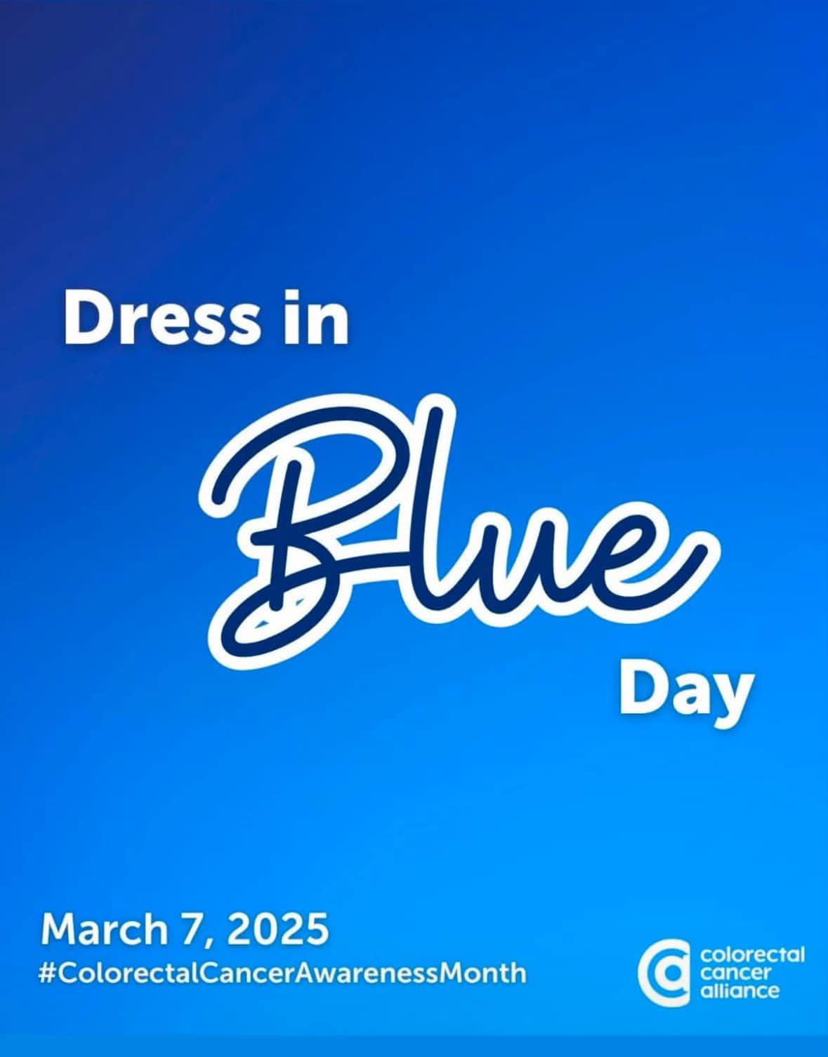 national dress in blue day 2025 Join me this #DressInBlueDay to honor those impacted by colorectal cancer, which is now the leading cause of cancer deaths people under 50. I'm wearing in memory of my brother shortsleeve Birdie Mini Dress by Size:US14-UK16-EUR44