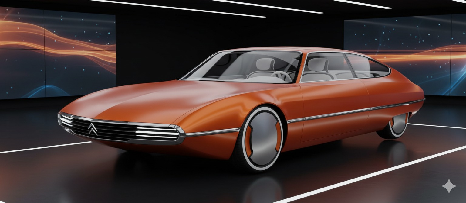 AI automotive art | Citroën CX vision | Facebook