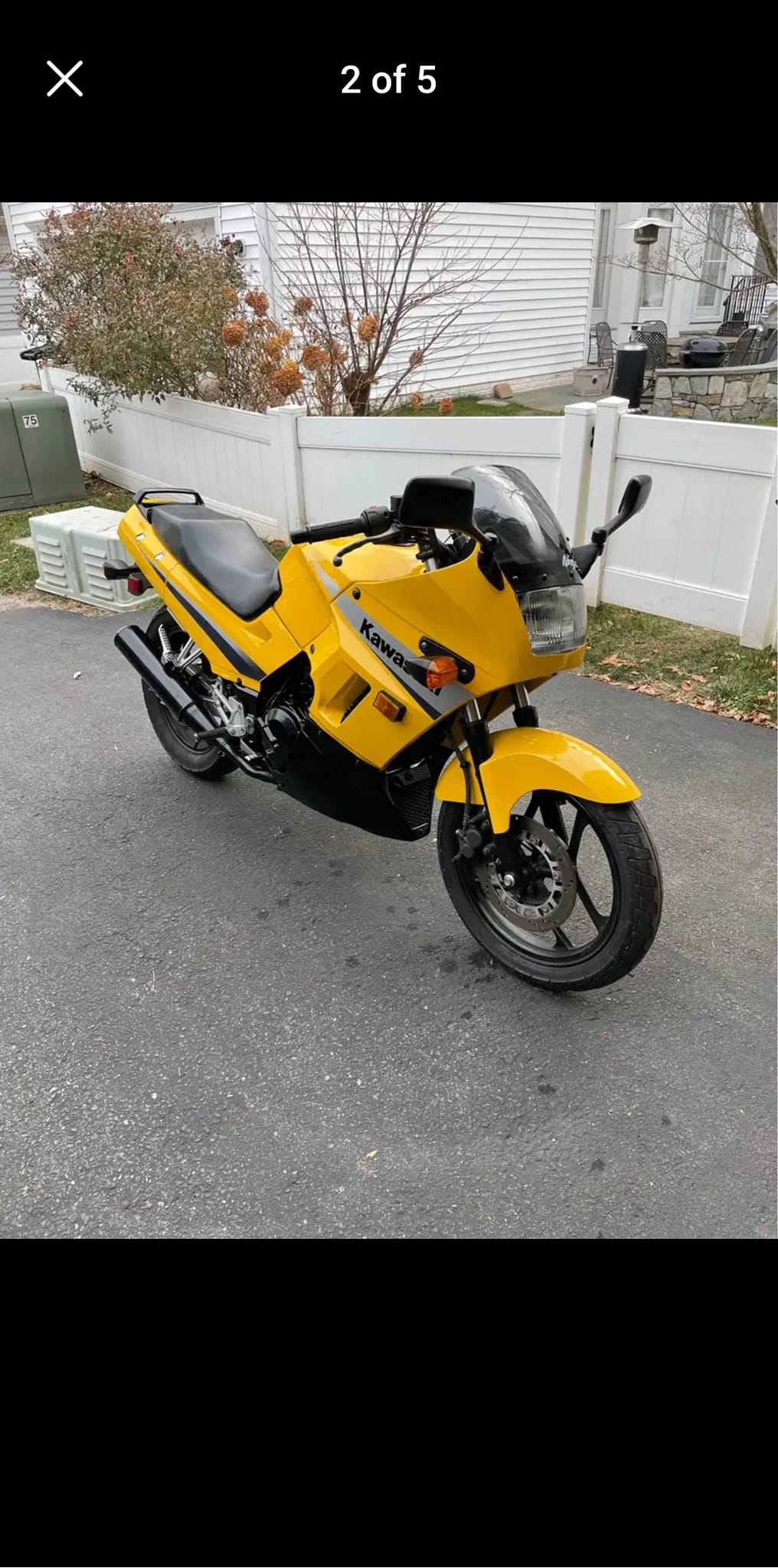 Returning to riding with 2004 Kawasaki Ninja 250