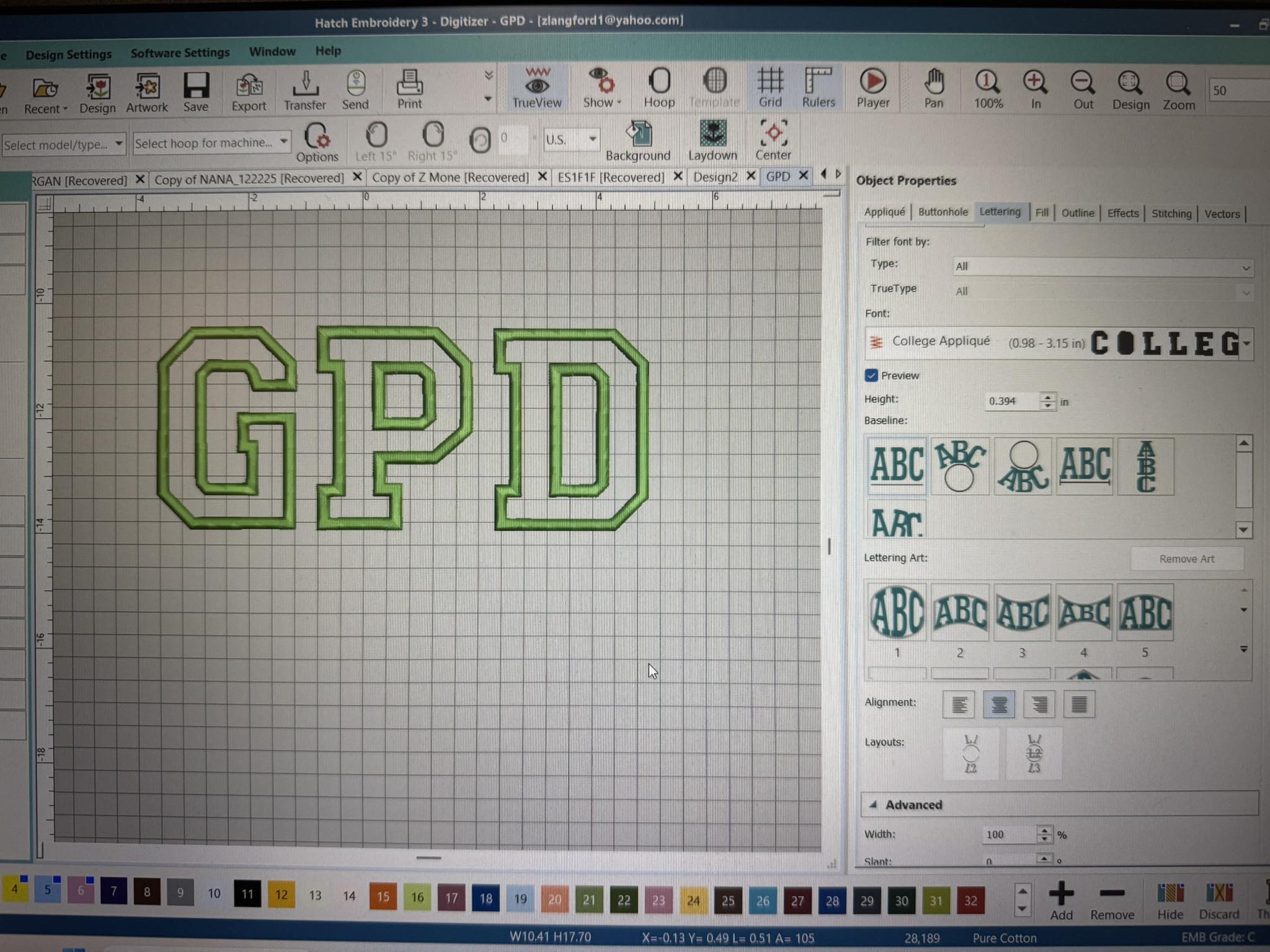 Hatch Embroidery User Group, by Wilcom International | Hello, can ...