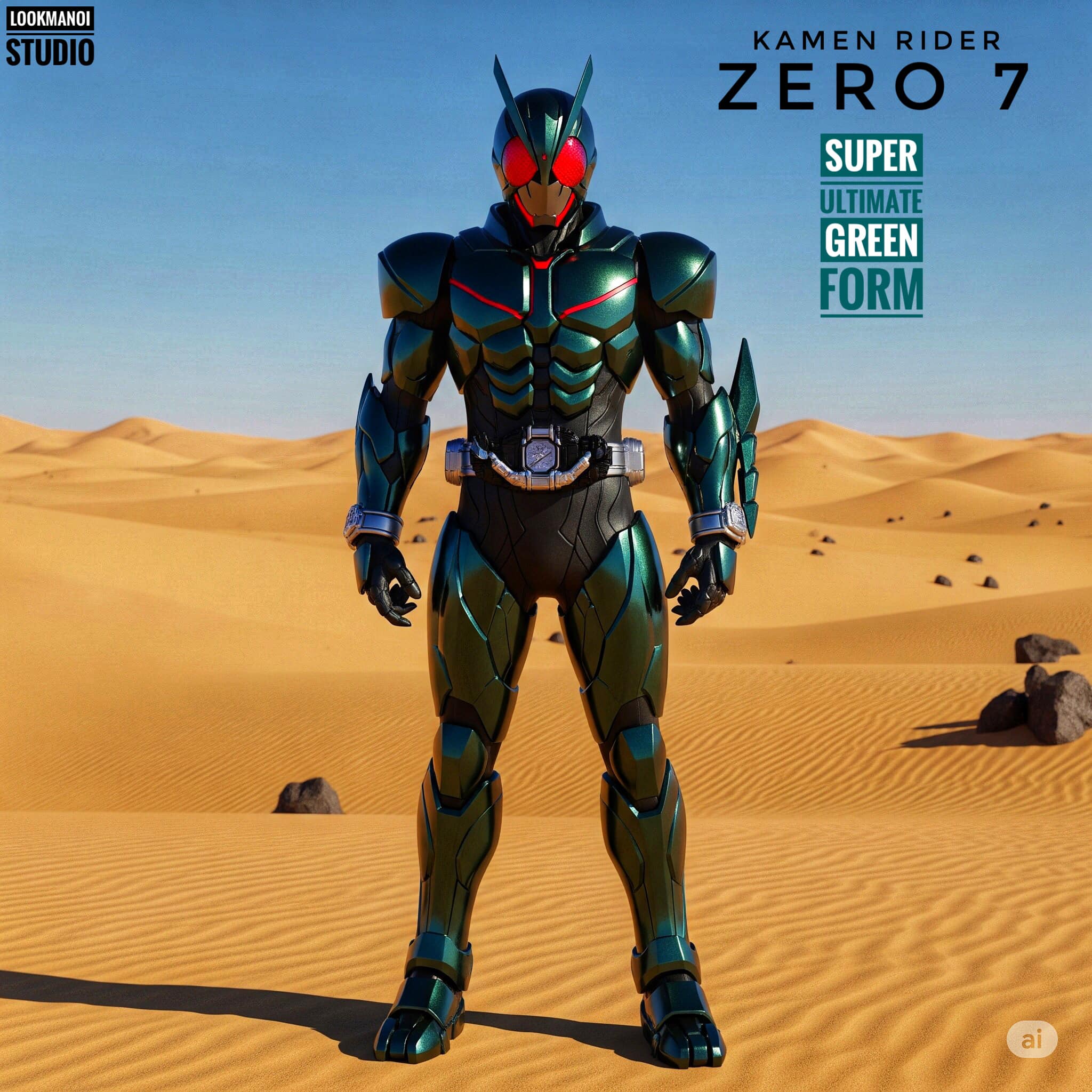 ความสุขของคนรักการ์ตูนฮีโร่ Tokusatsu | KAMEN RIDER ZERO 7 (zero seven ...