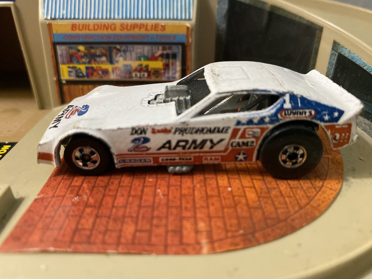 HotWheels ARMY FUNNY CAR ホットウィール　ヴィンテージ Hot Wheels Army Funny Car / Human Torch / Pepsi Challenger