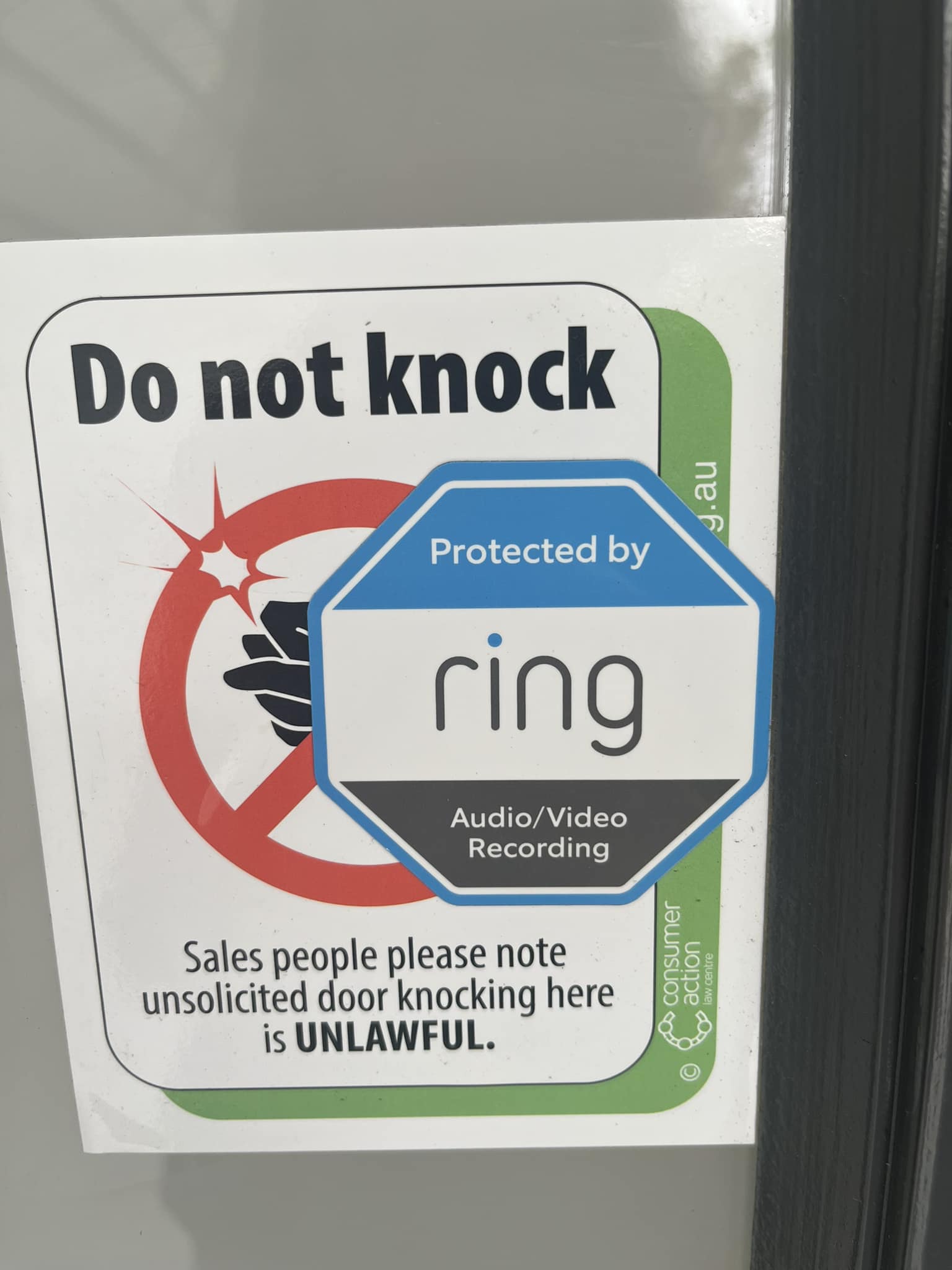 1.5 X 3 Inch No Soliciting Sign – Engraved Plastic Plaque With Adhesive Backing, Peel & Stick