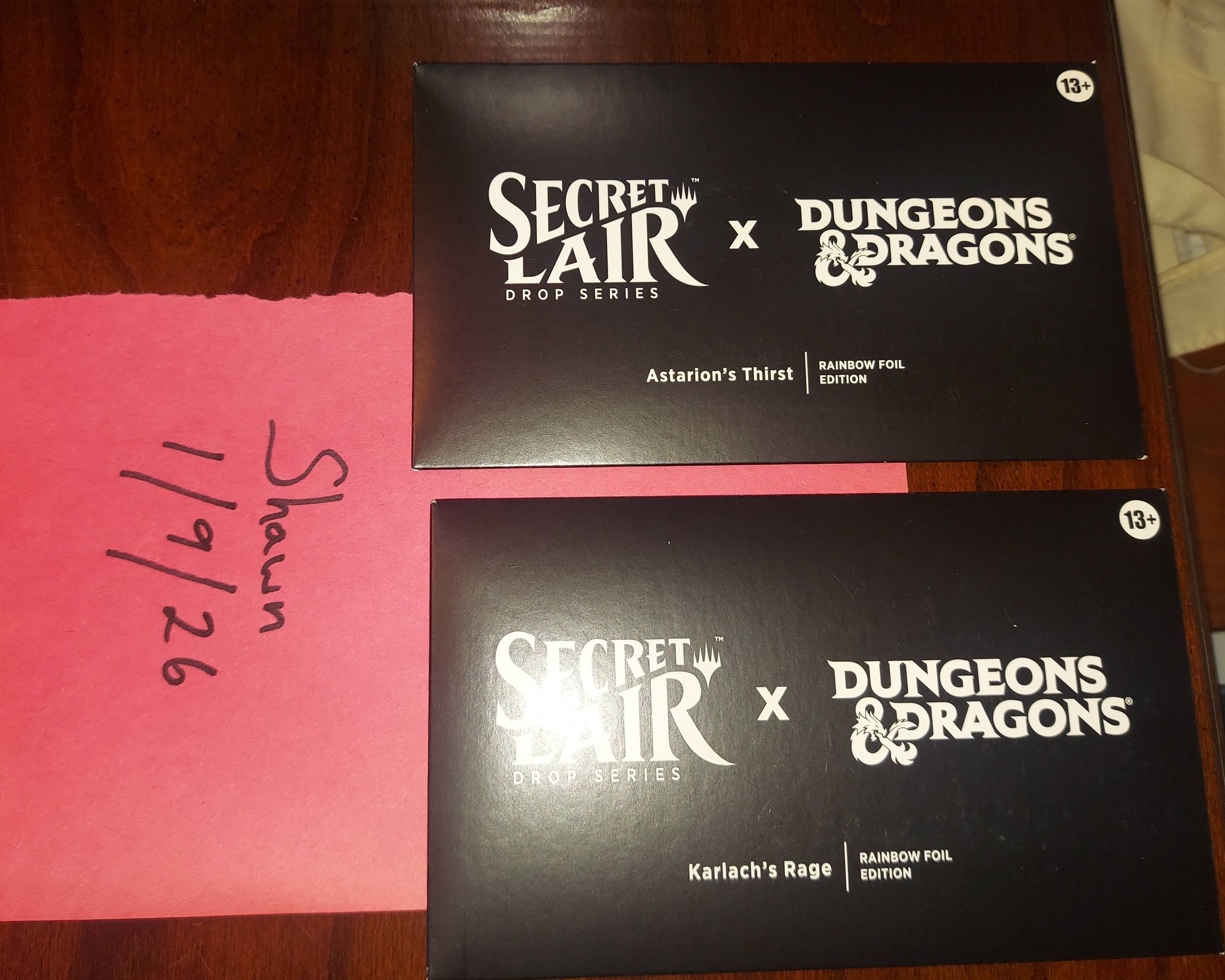 Secret Lair x Dungeons & Dragons®: Black Lights & Dark Dungeons