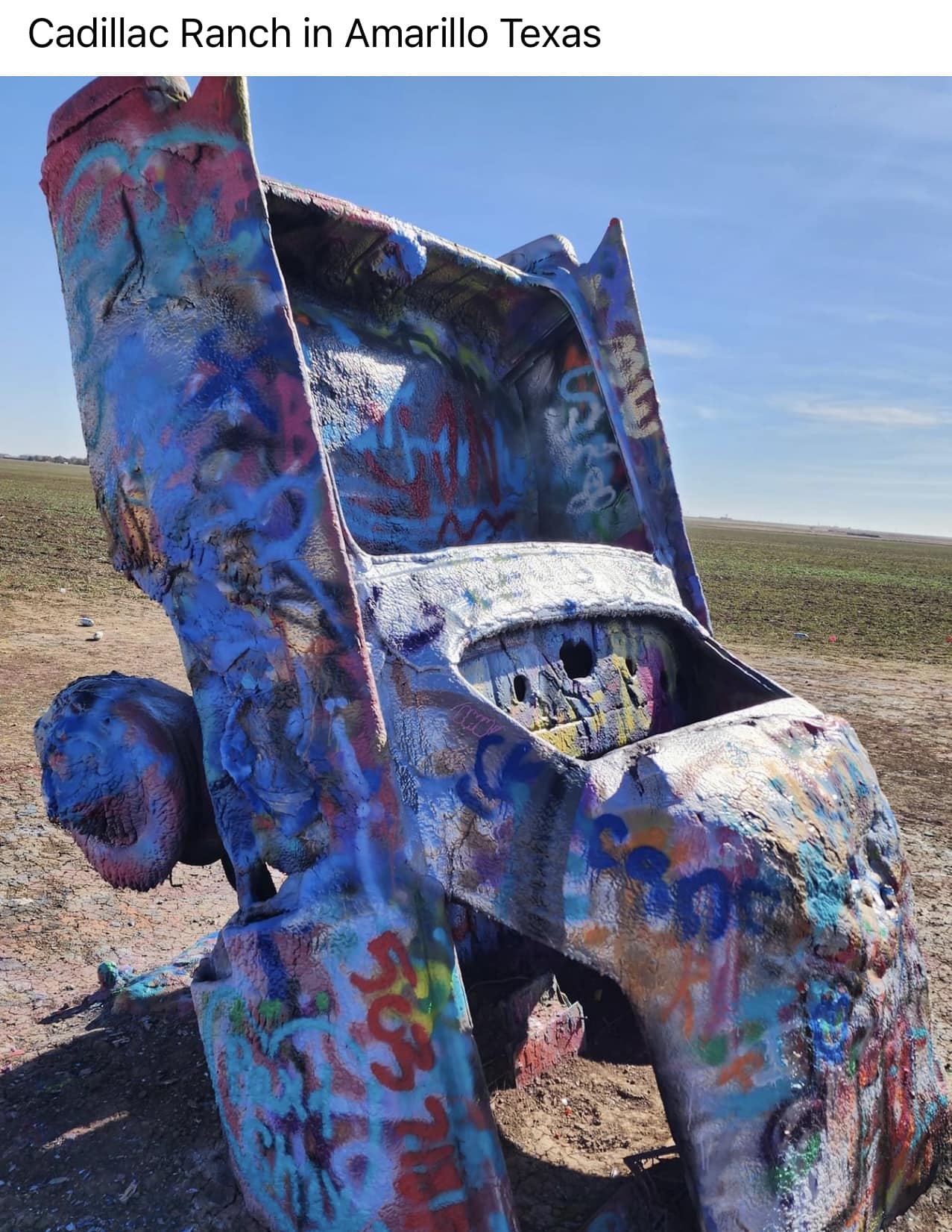 Cadillac Ranch Roadside Attraction on Historic Route 66