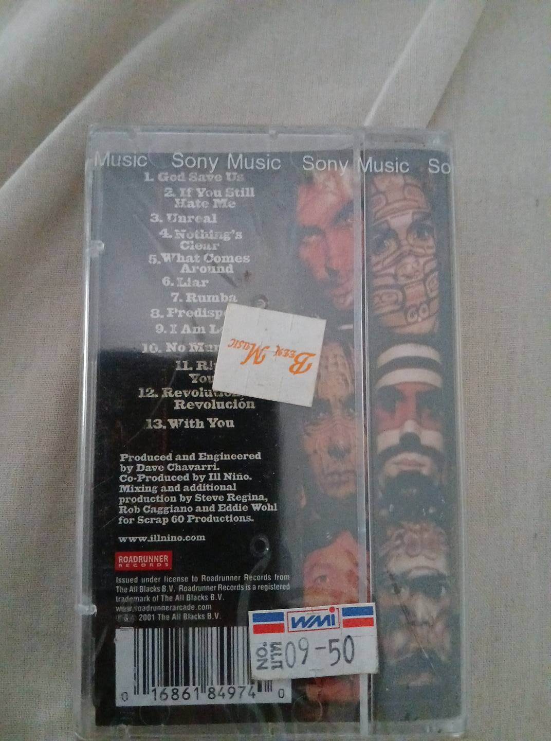 Sealed cassette. 500 Each Add sf Ty admin