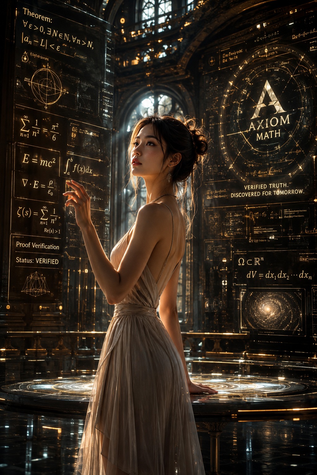 Can AI become a real mathematician with Axiom Math?