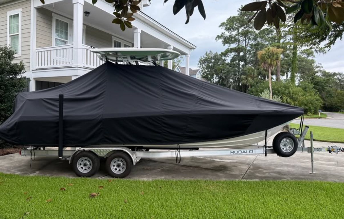 Selling my Laporte 9oz cover for 2024 246 cayman. Upgrading boat 