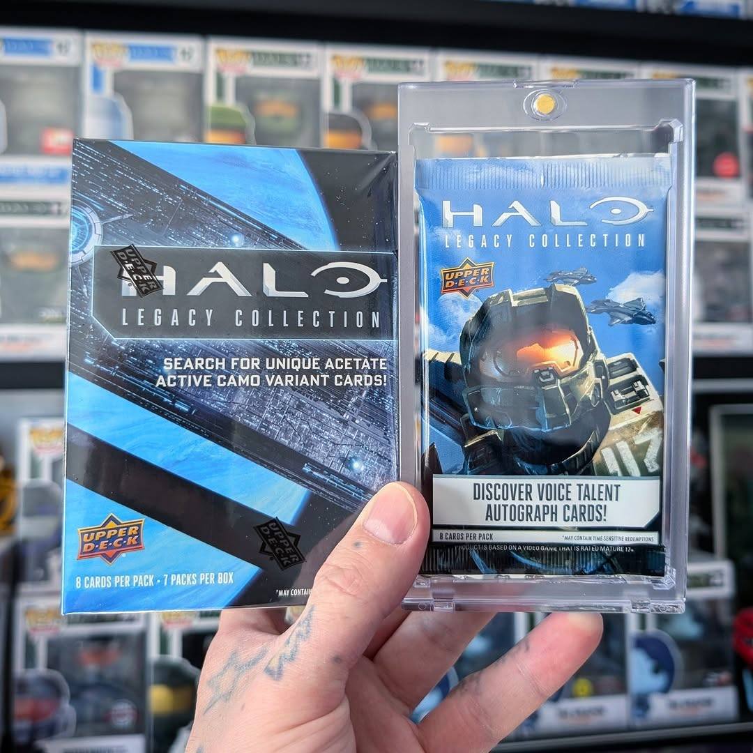 Halo: Legacy Collection cards unboxing and comparison