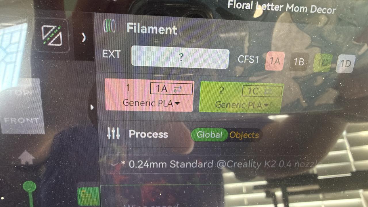 Can H2D print with dual color TPU filament?