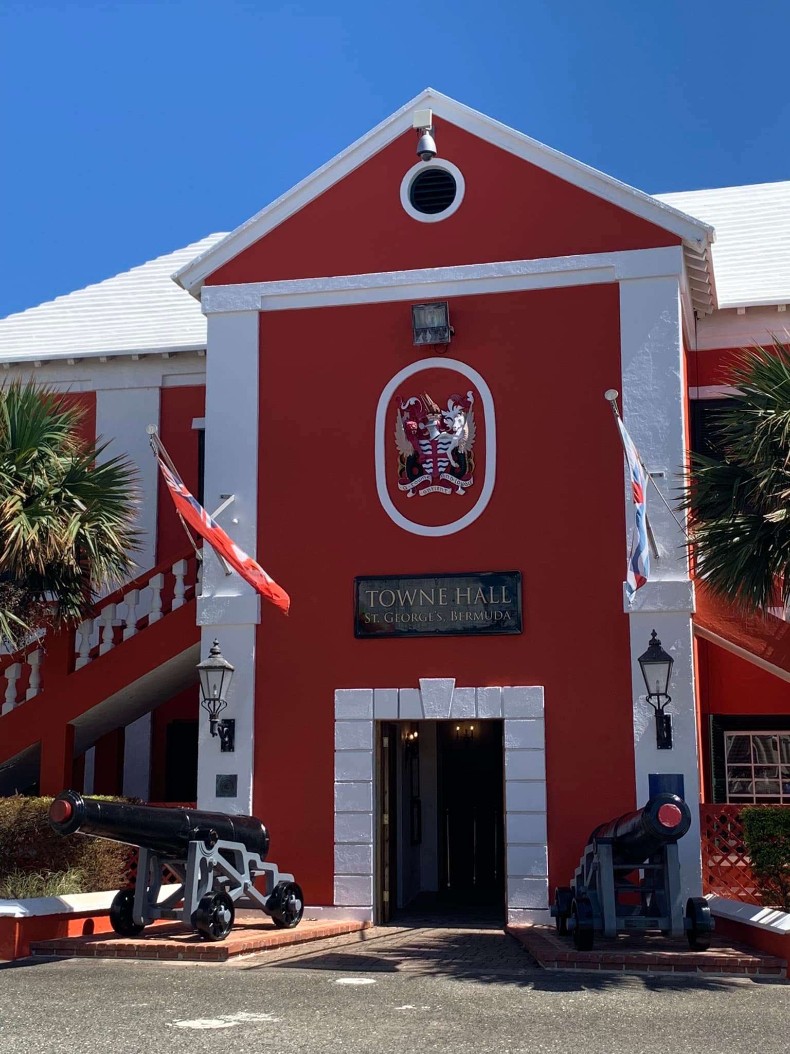 tobacco square georges hall Bermuda adventures in St George and Tobacco Bay