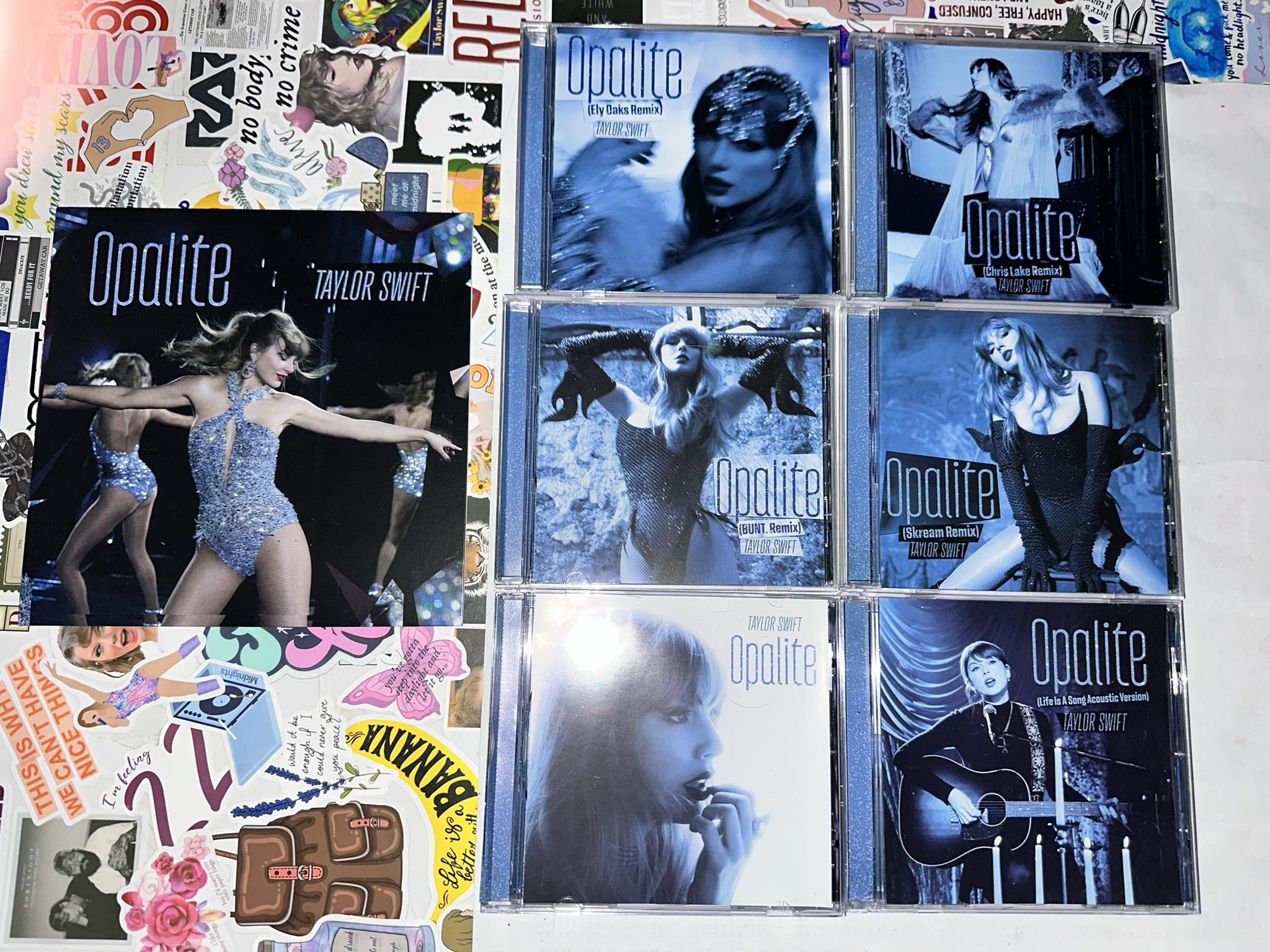 Taylor Swift Announces Limited Edition Opalite CD Singles