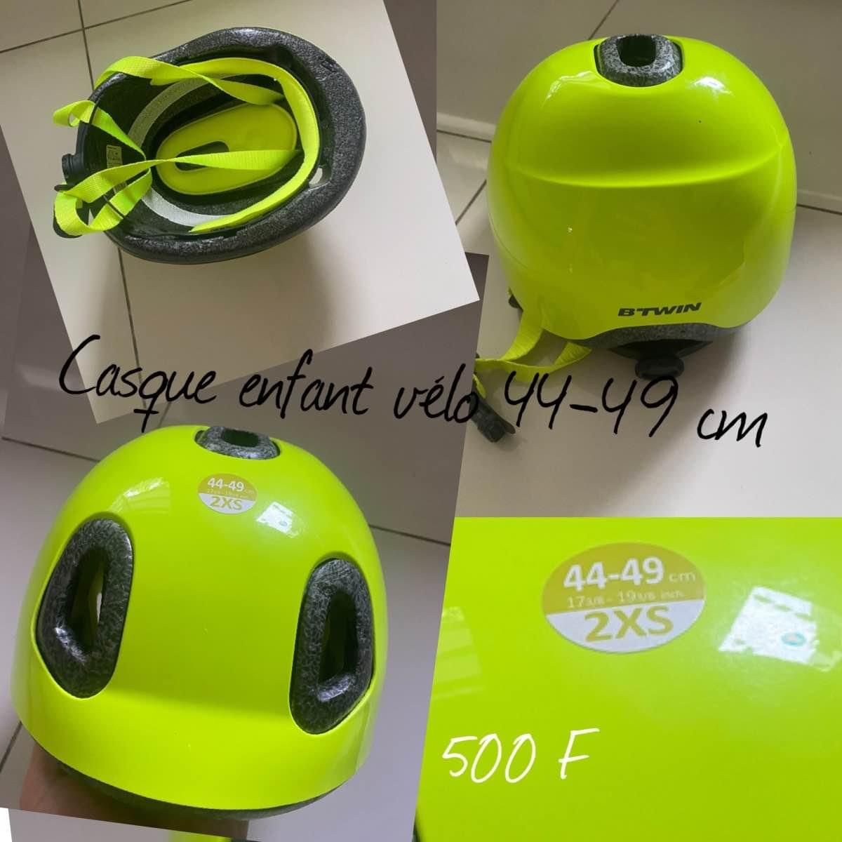 Casque De Vélo Btwin Pour Enfant - Rouge - Taille Unique - Neuf Avec étiquettes
