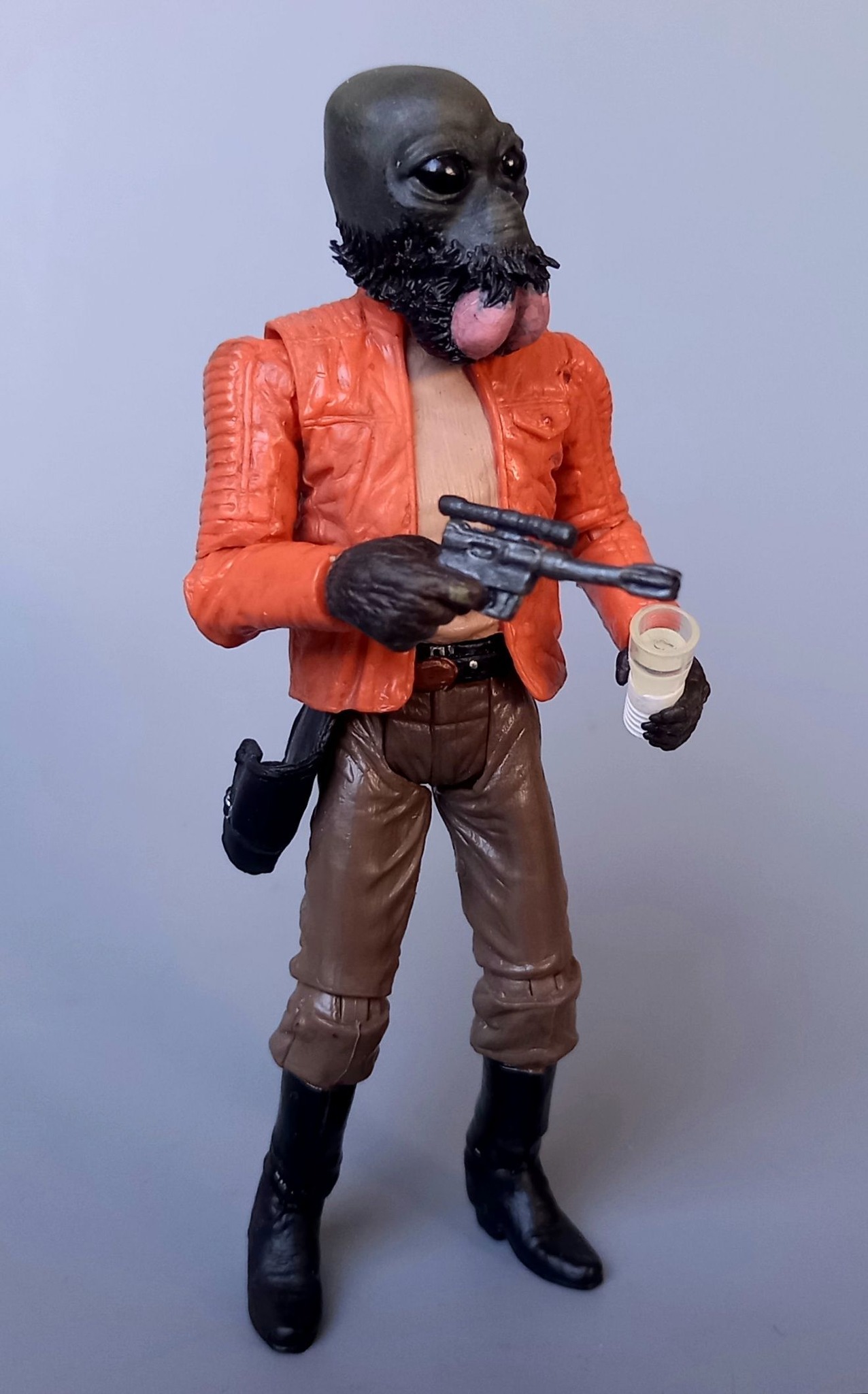 Star Wars custom figures with 3D modeled Jawas and restored J
