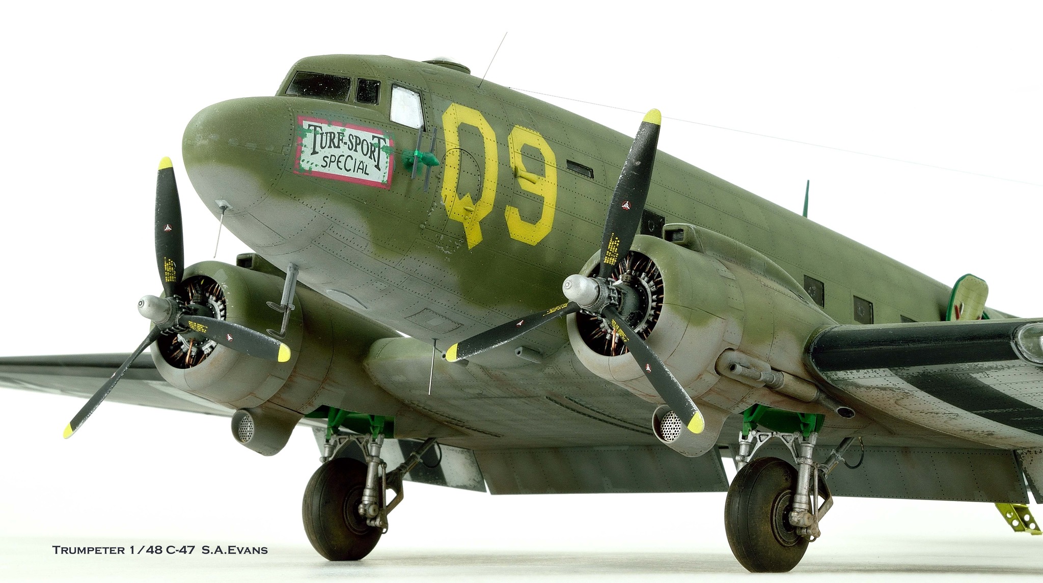 Trumpeter 1/48 C-47 Skytrain model review