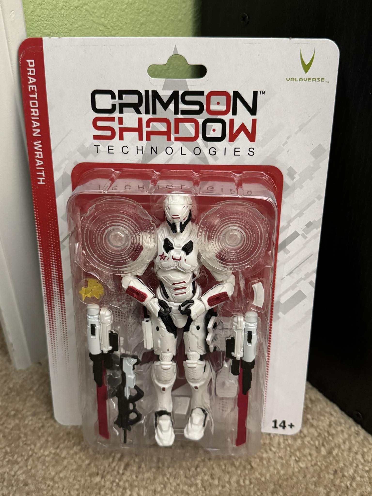 Valaverse Praetorian Wraith Crimson action figure review