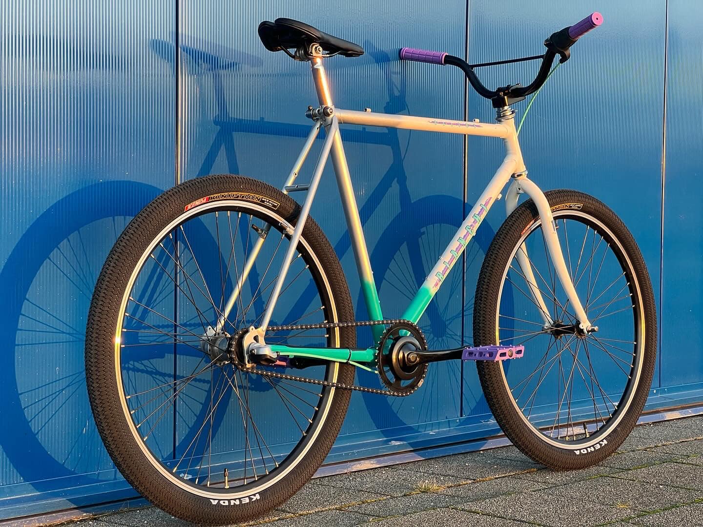 Off to the pub! '92 Bianchi Ocelot with Nexus3/coaster brake for